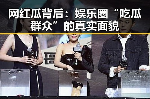 网红瓜背后：娱乐圈“吃瓜群众”的真实面貌